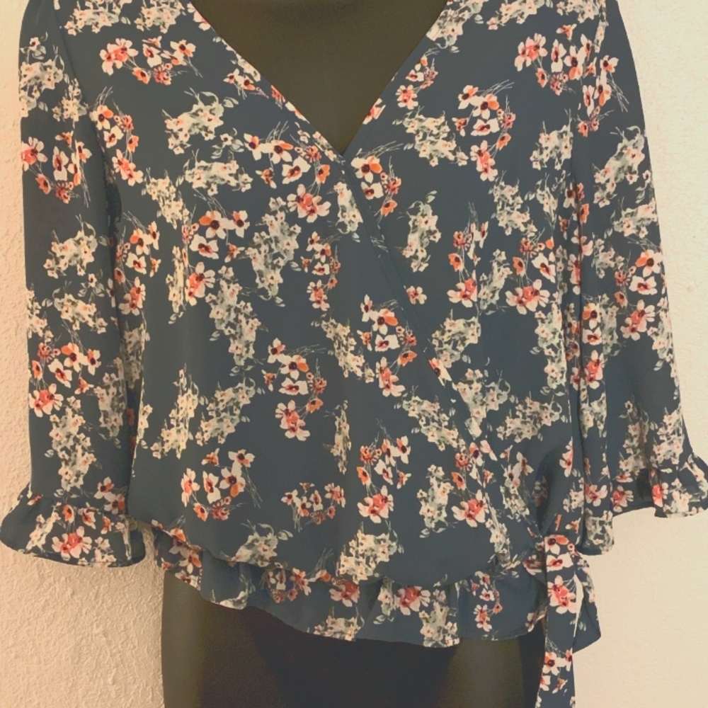 Floral dress shirt